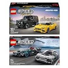 Lego Speed Champions Set: 76924 Mercedes-AMG G 63 & Mercedes-AMG SL 63 & 76909 Mercedes-AMG F1 W12 E Performance & Mercedes-AMG Project One