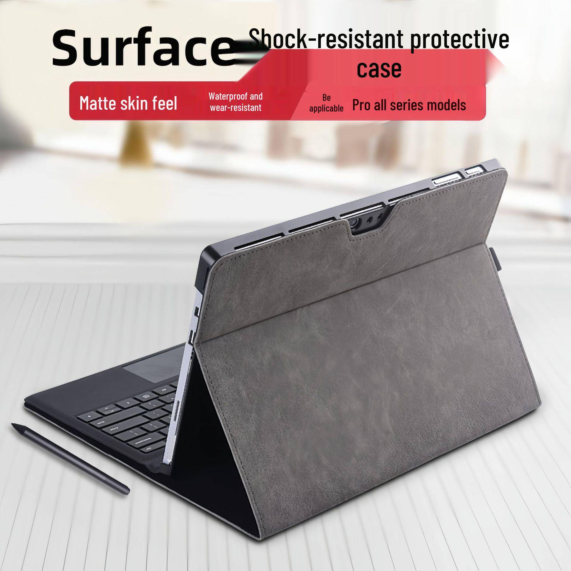 Skyddsfodral för Microsoft Surface Pro 12/10/9/8/Go 3/Pro 4-7, 11 surfplattor