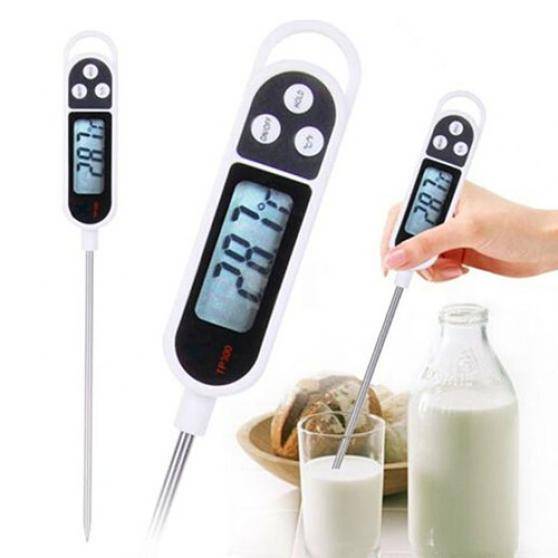 Digital mattermometer Kök BBQ Matlagning Kött Temperaturmätning Probe Tool