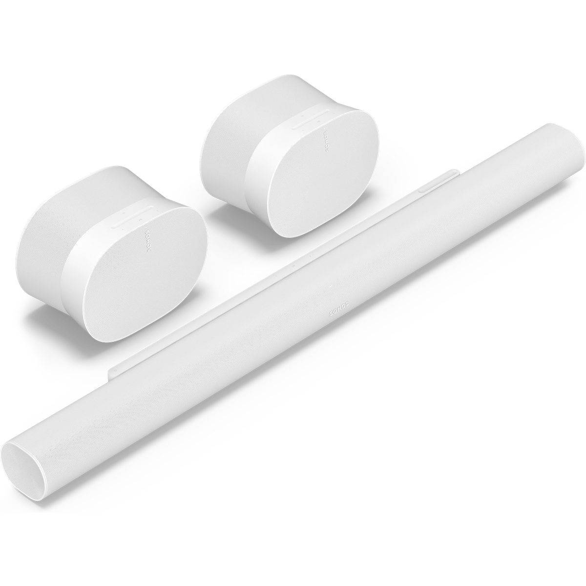Sonos Pack ARC Ultra + 2x Era 300 mat hvid.