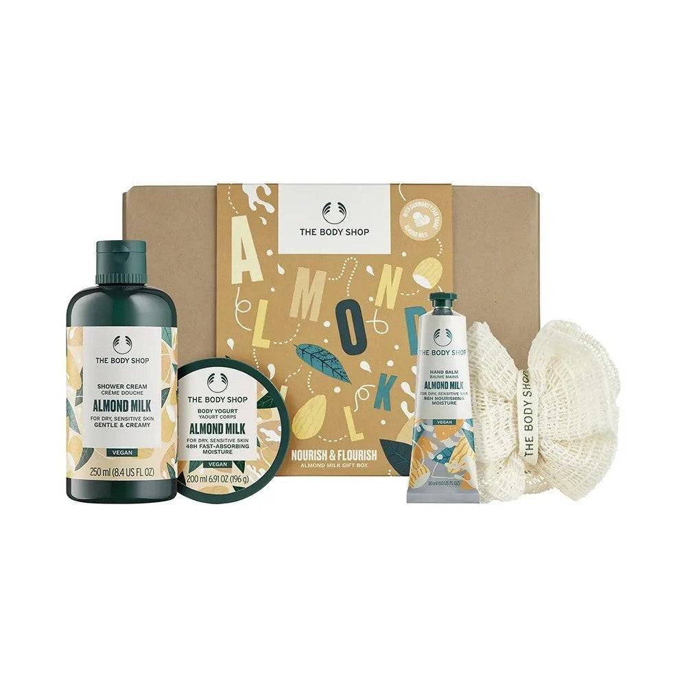 The body shop Stort mandelmælksæt