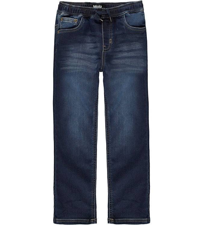 Molo Jeans - Augustino - Dark Indigo - Molo - 11 år (146) - Jeans
