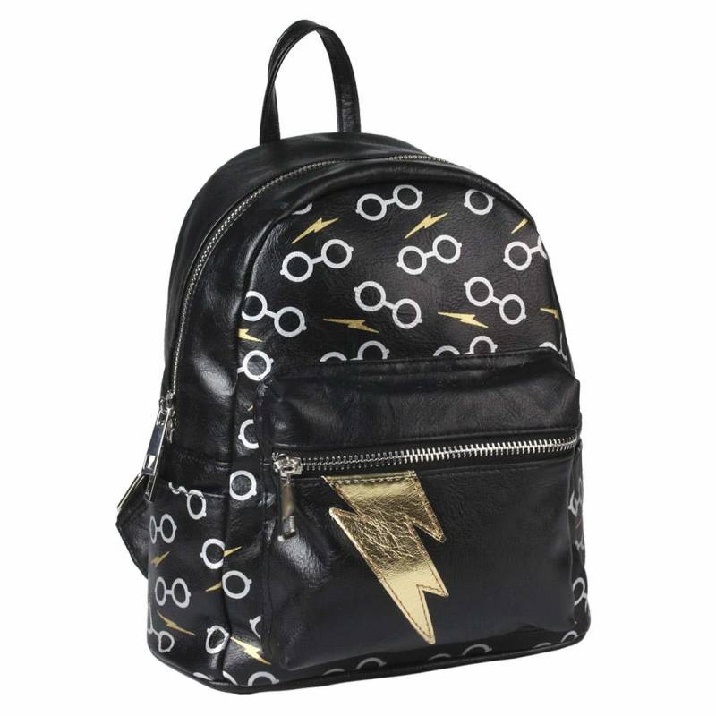Cerdá Mochila Moda Harry Potter Rucksack, 25 cm, Schwarz (Negro),...