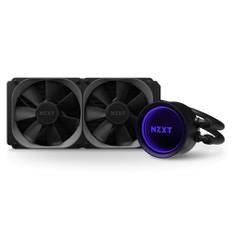 NZXT KRAKEN X53 Simple Liquid CPU Cooler RGB Compatible 240mm FN1444 RL-KRX53-01