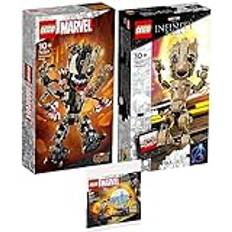 Lego 3-delat set: 76249 Venomized Groot, 76217 I Bin Groot & 30652 Dimensionsportalen av Doctor Strange