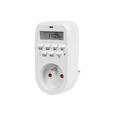 Digital ugentlig stikkontakt med timer BLOW, LCD-skærm, 230VAC/50Hz, 16A, 3600W