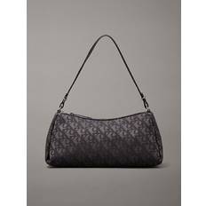 Logo Jacquard Shoulder Bag - Black - One Size