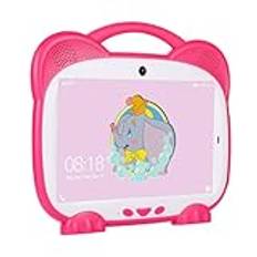 Bureau 7tum Kids Tablet Quad Core 1+8G Dual Card WiFi Android 7.0 Tablets för Study Education Kids Gift Kids Software, Rosa