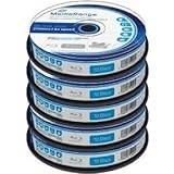 Blu-ray-skiva mediarange BD-R DL 50 GB, 6 x hastighet fullskrivbar i kakbox, 50 stycken