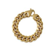 Gold Chain Link Bracelet