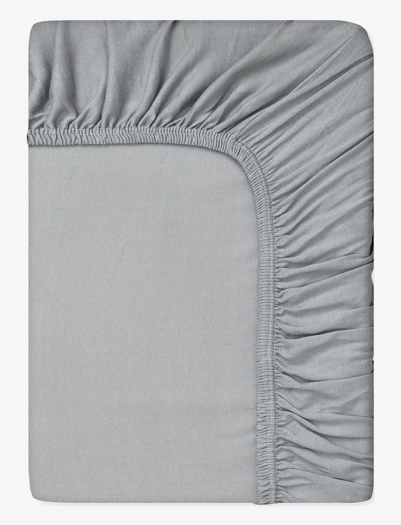 Engholm Textiles Jersey Faconlagen - Grey - 180X200X45 cm