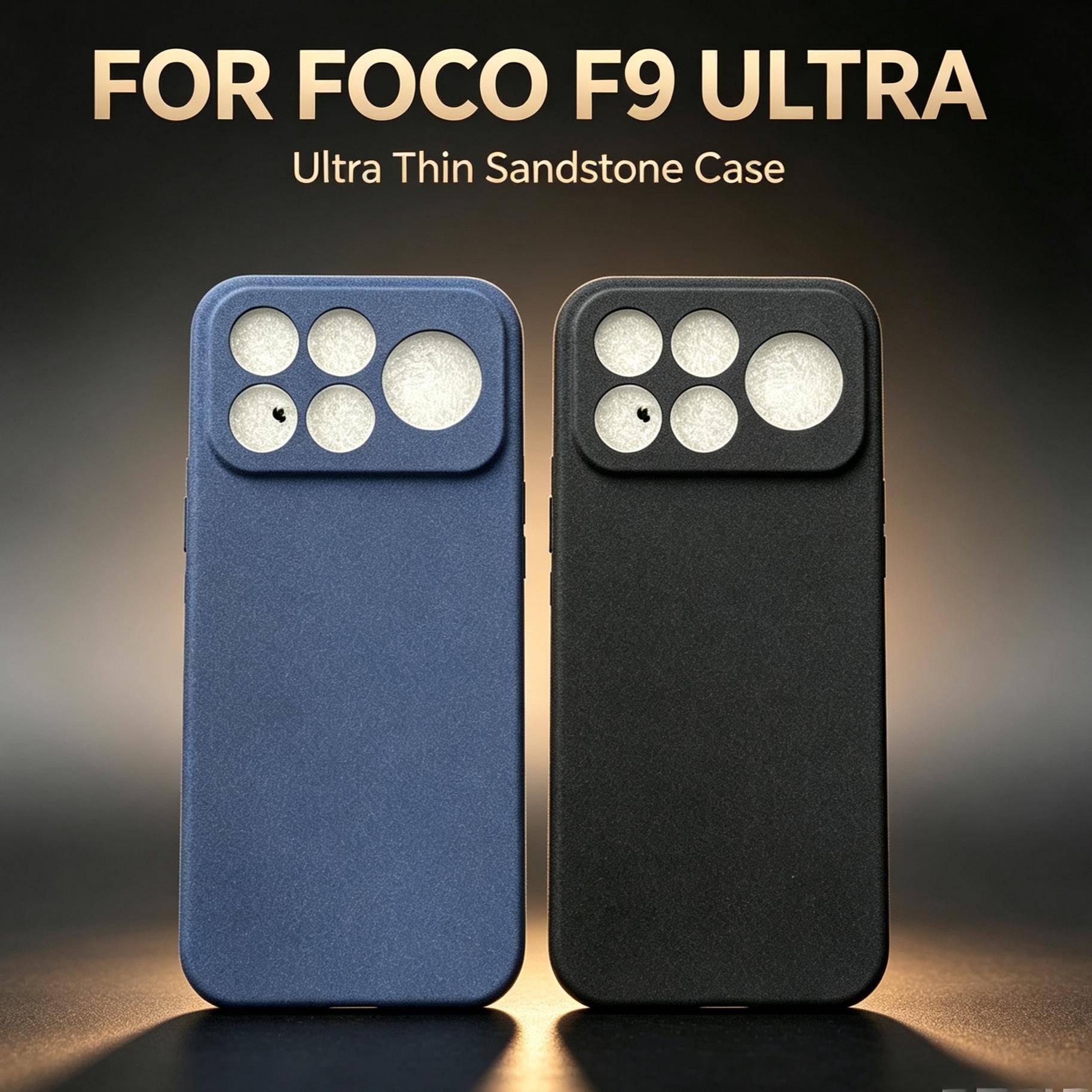 För Xiaomi POCO F9 Ultra F9 Pro F8 Ultra Redmi K100 Pro Max Stötsäker Anti-repor Mobilskal Matt Sandsten Silikon Lins Kamera Skyddande Skydd röd