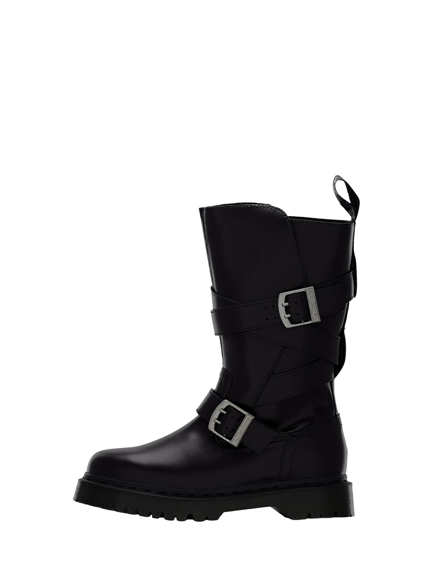 Dr. Martens Stövel 'Anistone' svart / silver