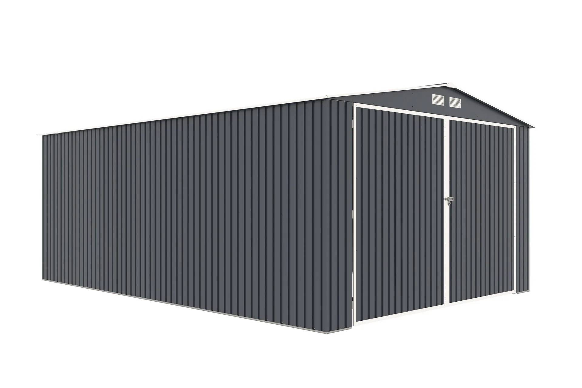Förråd Eddison 20,5 m² Dark grey