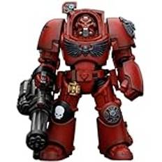 JOYTOY Warhammer 40k Blood Angels 1/18 skala samlarobjekt actionfigur: Terminator Squad Terminator med överfallskanon