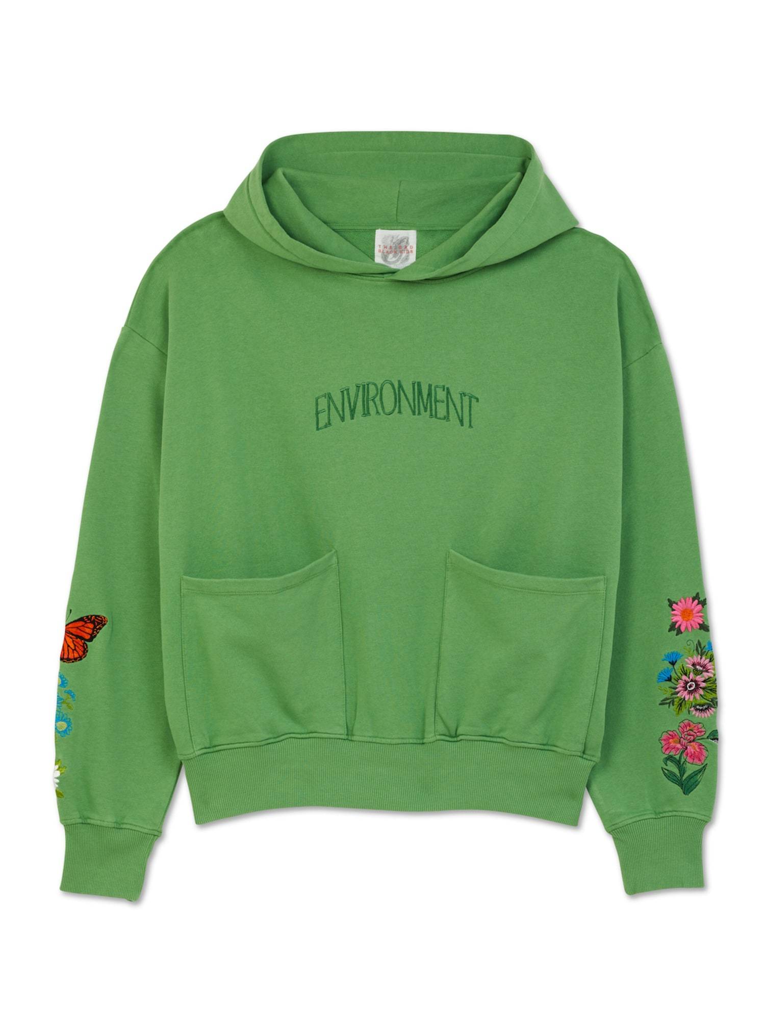 The Rad Black Kids Sweatshirt  grøn