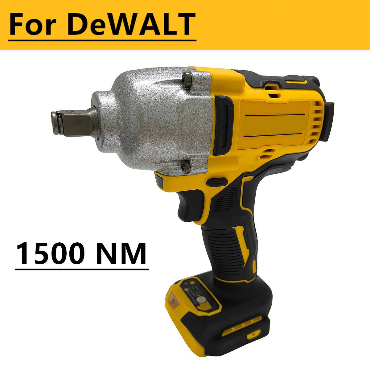 For DEWALT 20V Battery Brushless Electric Impact Wrench DCF892 1500N.M Cordless Driver 3 Speed 1/2 Inch Repair Power Tools