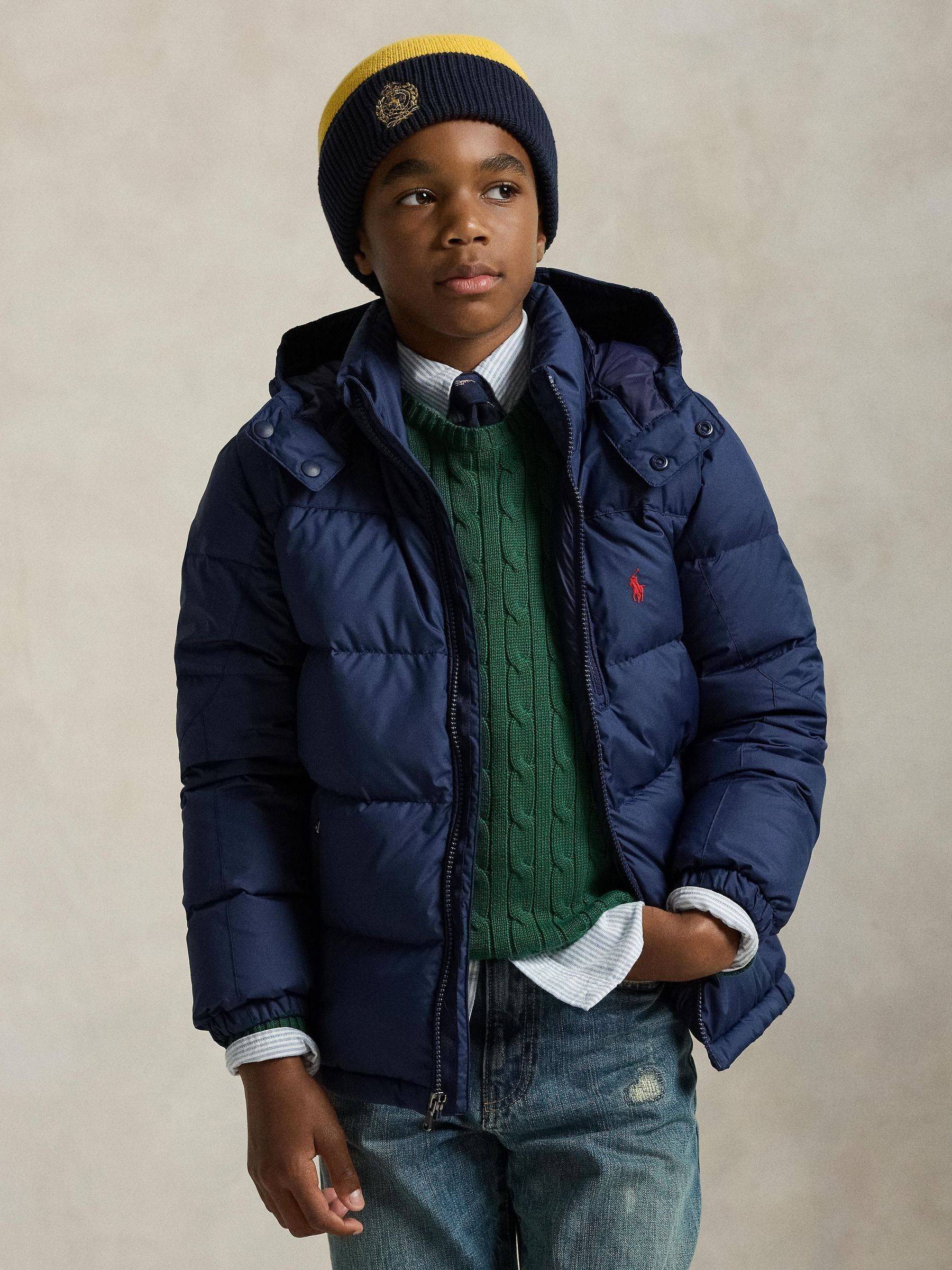 Polo Ralph Lauren Polo Ralph Lauren Blue Down Puffer Jacket