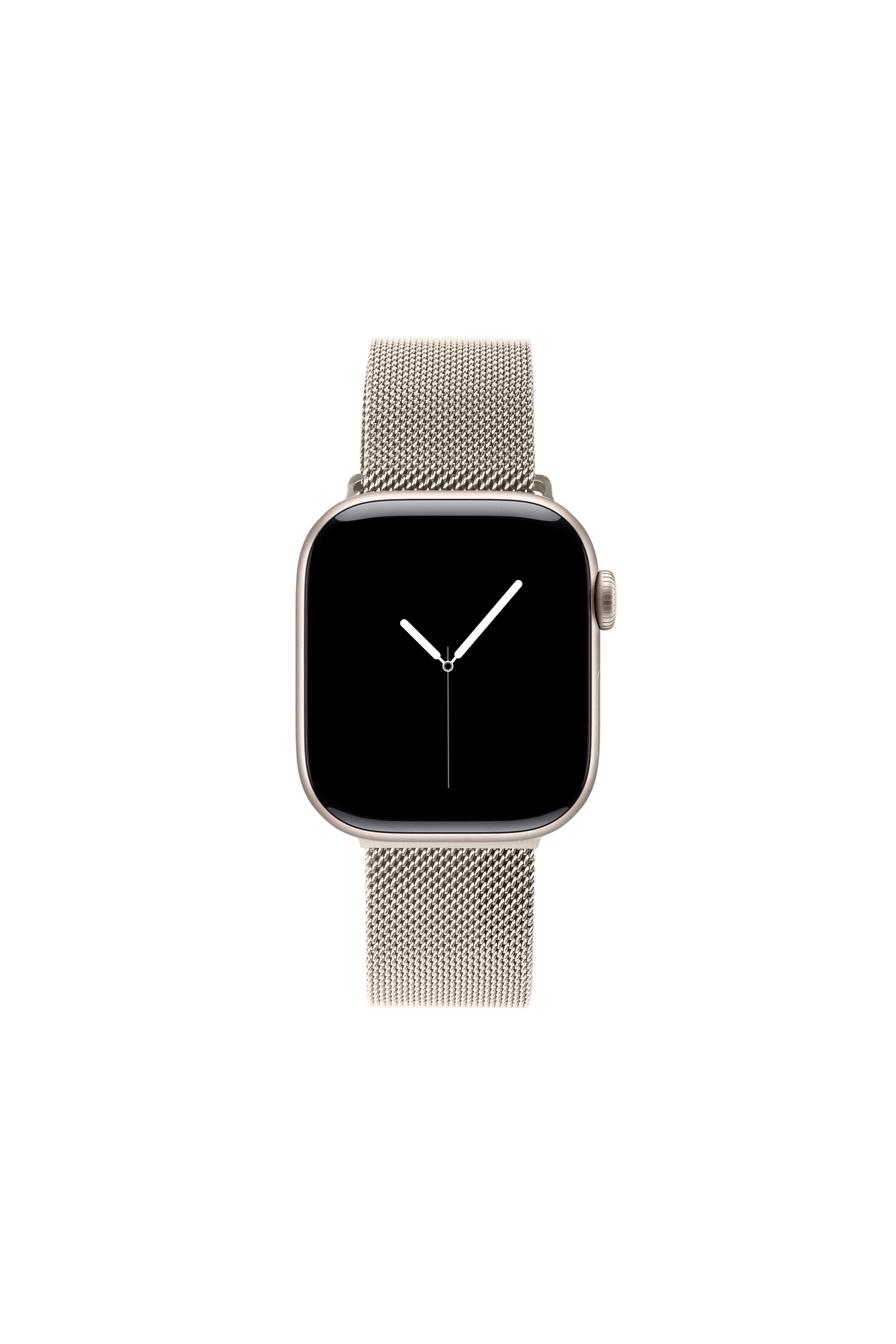 iDeal Of Sweden Milanese Mesh Watch Band Apple Watch Series 9 45mm Starlight