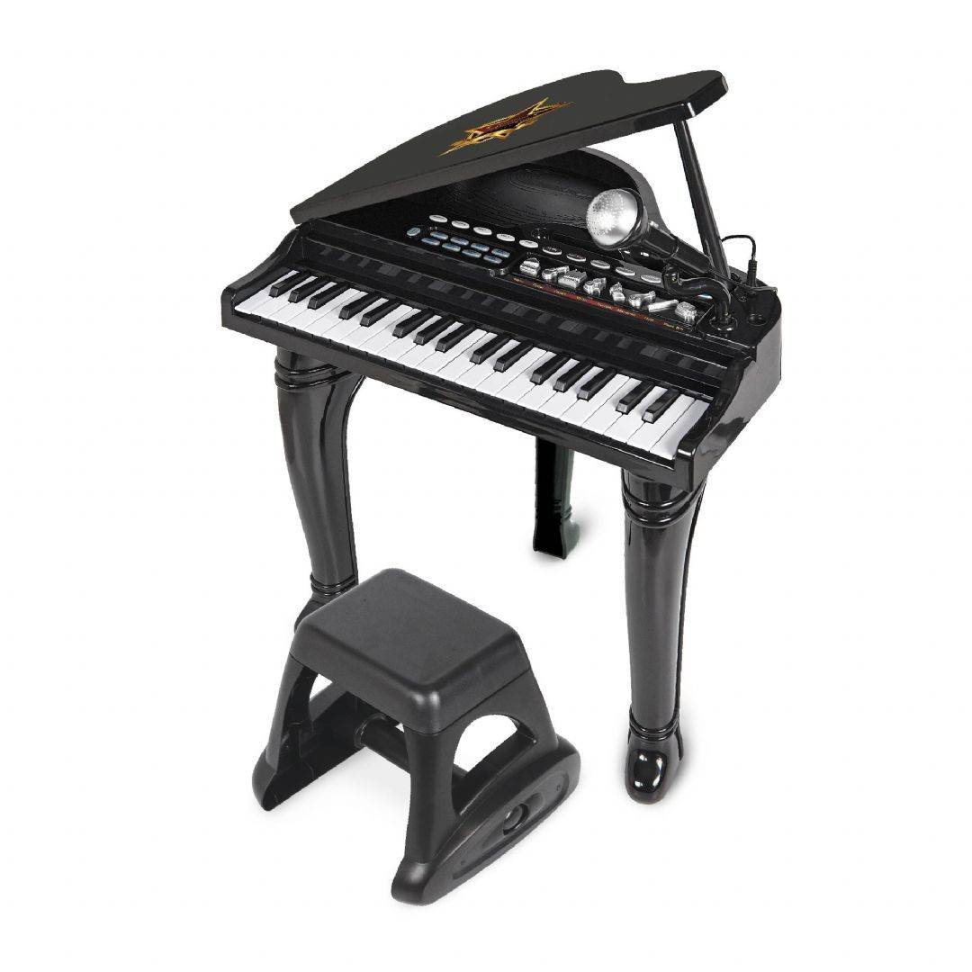 Piano Keyboard til børn med skammel Klaver Piano med stativ og stol 544444