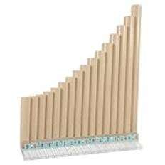 Panflöjtinstrument Pan Flute 16 Pipes Multifunktion Bärbar Nybörjarrad Abs Resin