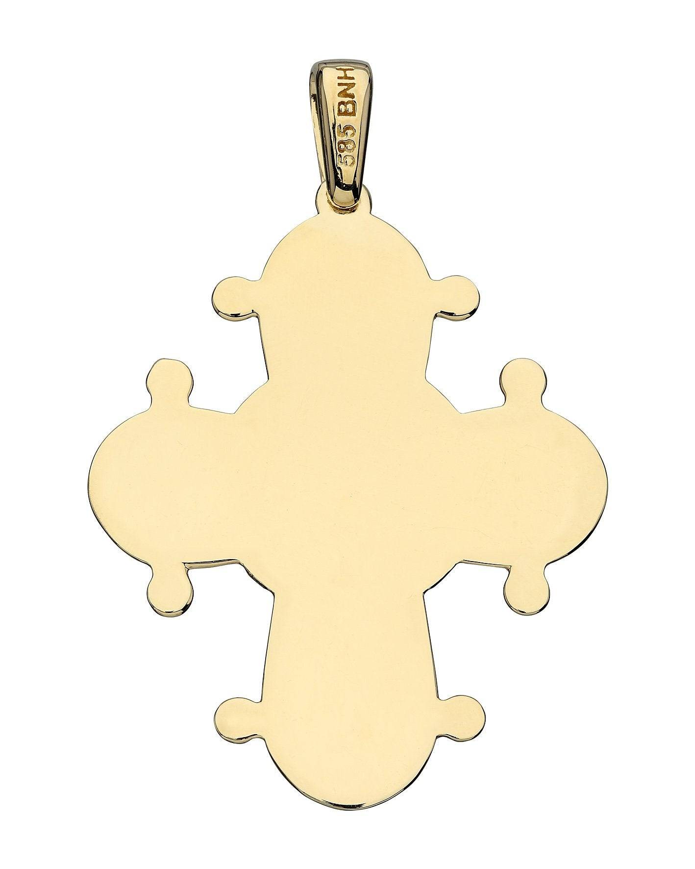 DAGMARKORS - 14 Karat Guld / Blank / 30x25mm