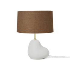 Ferm Living - Hebe Lamp Small Off-White/Curry - Bordslampor - Vit