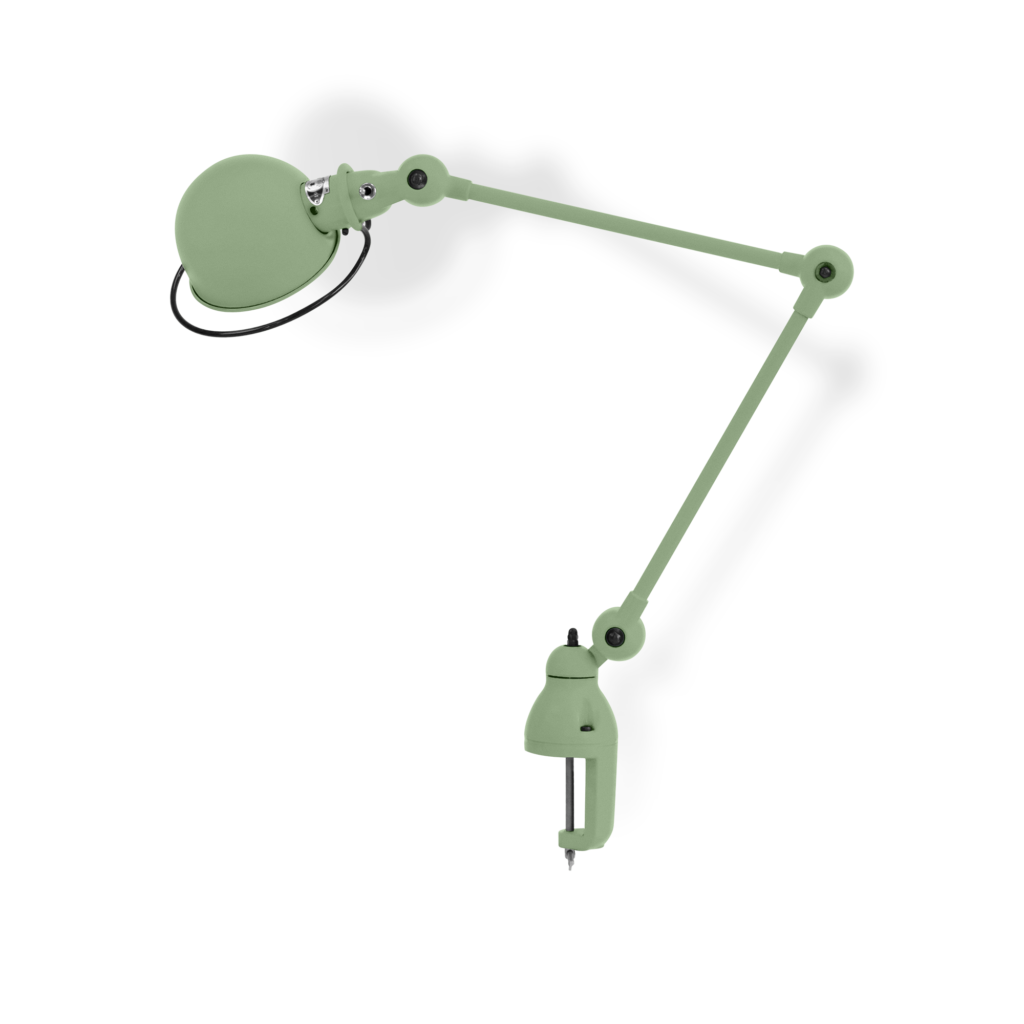 Loft D4040I bordlampe (m/klemme) fra Jieldé - Water green / Mat