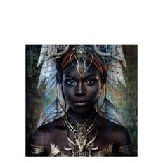 Artwood, THE GIRL FROM NUBA fototavla - 100x100, Plexiglas