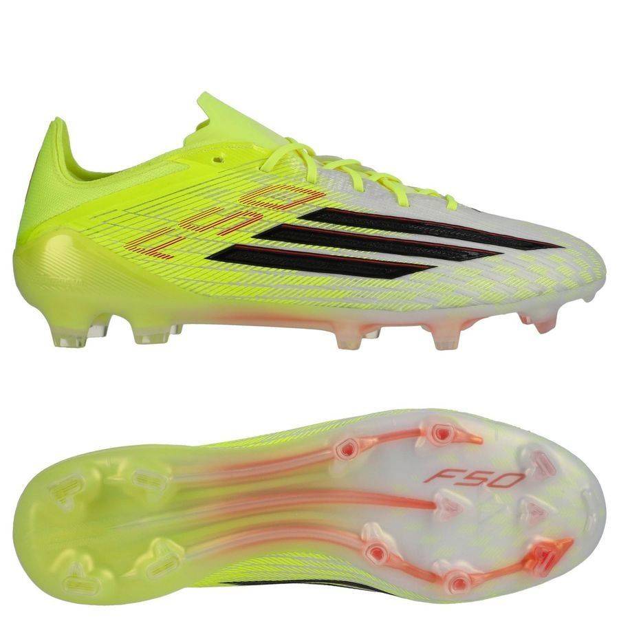adidas F50 Elite Fg Born For Goals - Gul/svart/lucid Red - Gräs (Fg) - ['Gul'] (46⅔)