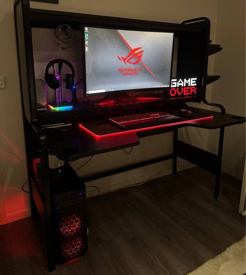 Gamingpaket: PC i7/16GB/GTX 1050 Ti + Acer Predator 32” 165Hz + Razer/ROG