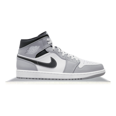 Air Jordan 1 Mid Light Smoke Grey Anthracite