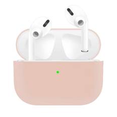 Apple AirPods Pro - Silikonfodral för laddningsetui - Ljusrosa