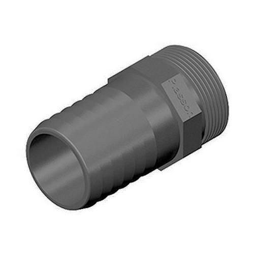 PVC Slangestuds - Gevind 3/4" - 25mm