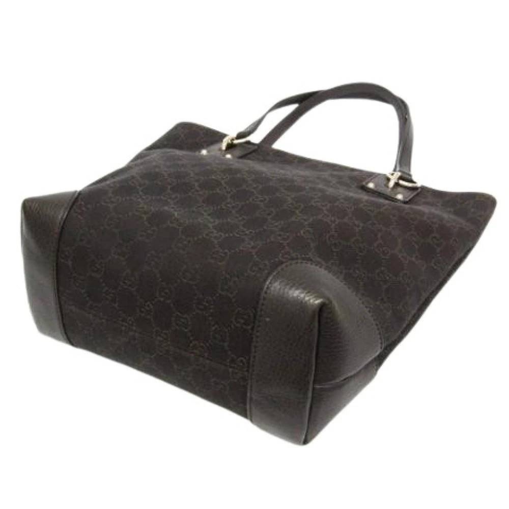 Gucci Vintage Pre-owned 353706 Tote Bag - Vintage - Dame - Brun - ONE SIZE - Uld