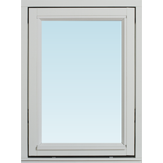 Svenska Fönster SF vridfönster 580x780mm 1-luft, insida trä utsida trä, 3-glas  (6x8)