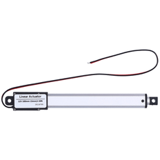Lineær aktuator DC 12V 100mm Intern grænseafbryder Lav støj Elektrisk mini lineær aktuator til industrielt landbrug 15mm/s-50N