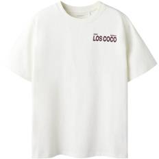 Name It Nkmhelixus SS Nreg TOP - Från Magasin - Cloud Dancer (116)