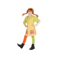 Pippi Langstrømpe Børnekostume / Udklædningstøj(Str. 146-152)