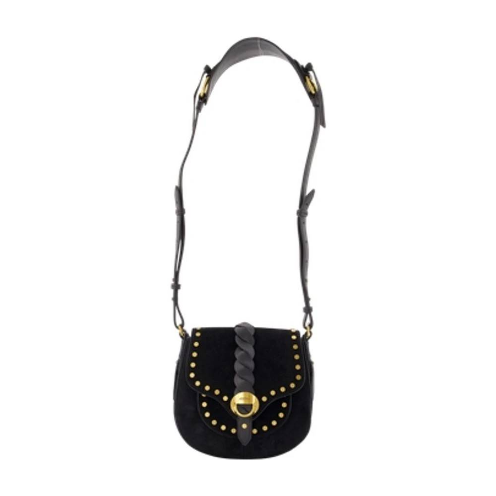 Isabel Marant Altay Lille Skuldertaske - Tasker - Dame - Sort - ONE SIZE - Uld