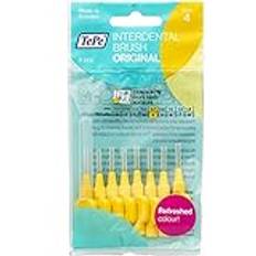 TePe mellantandborstar gul original – 8 delar interdental Care ISO4 0,7 mm