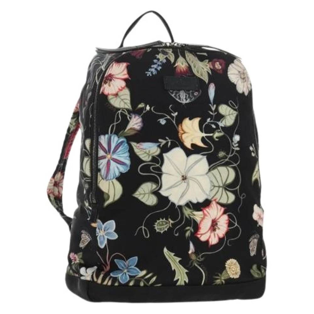 Gucci Vintage Pre-owned Canvas Rygsæk - Vintage - Dame - Flerfarvet - ONE SIZE -