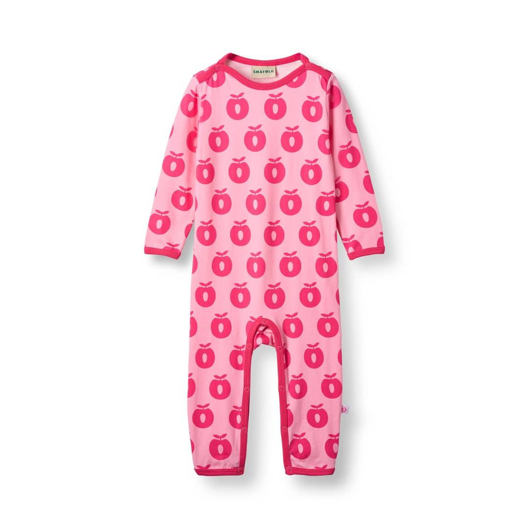 Småfolk Elstar Romper Pink Lilac Pink Lilac 62 cm Lyserød 62 cm Piger