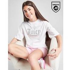 JUICY COUTURE Girls' Monogram Boyfriend T-Shirt/Shorts Set Jnr, Pink