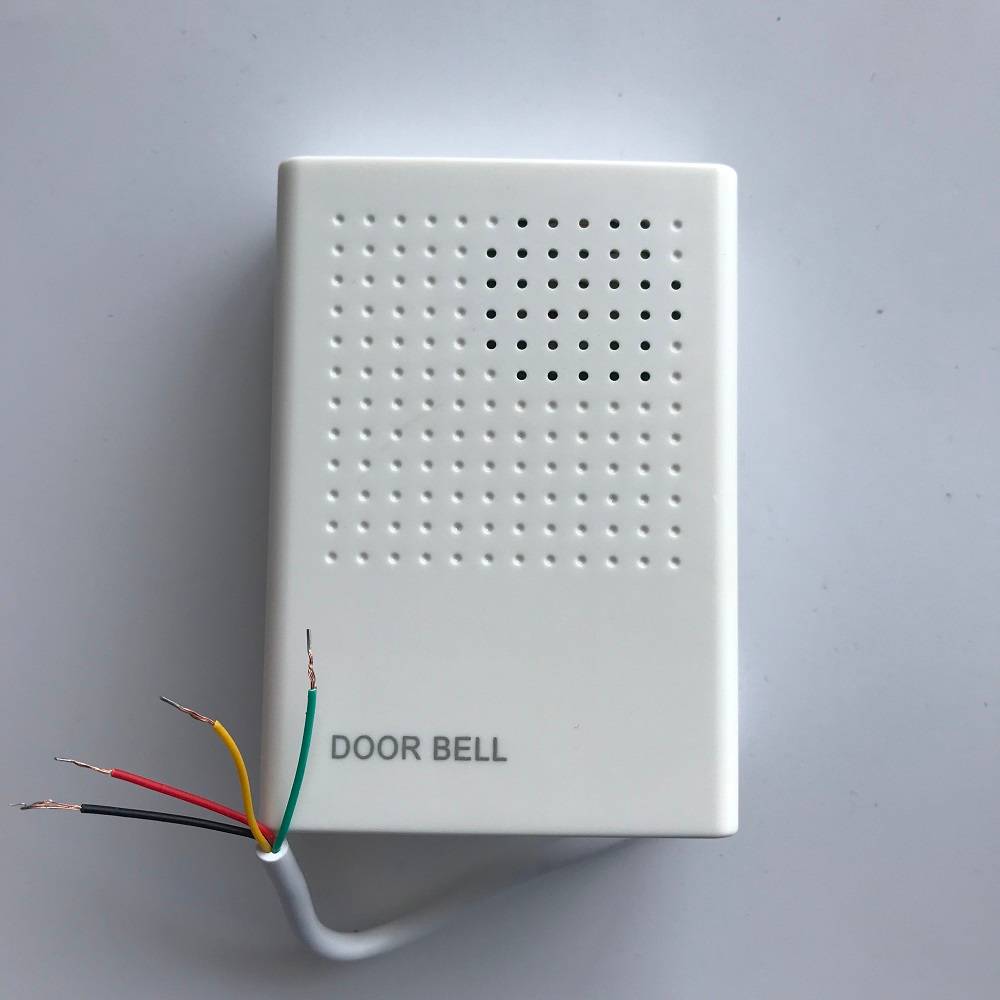 Dc 12v- tråds dörrklocka dingdong dörrklocka ,anslut nr och com