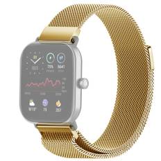 SKALO Milanese Loop til Amazfit Bip/Bip U/Bip U Pro/Bip S - Guld