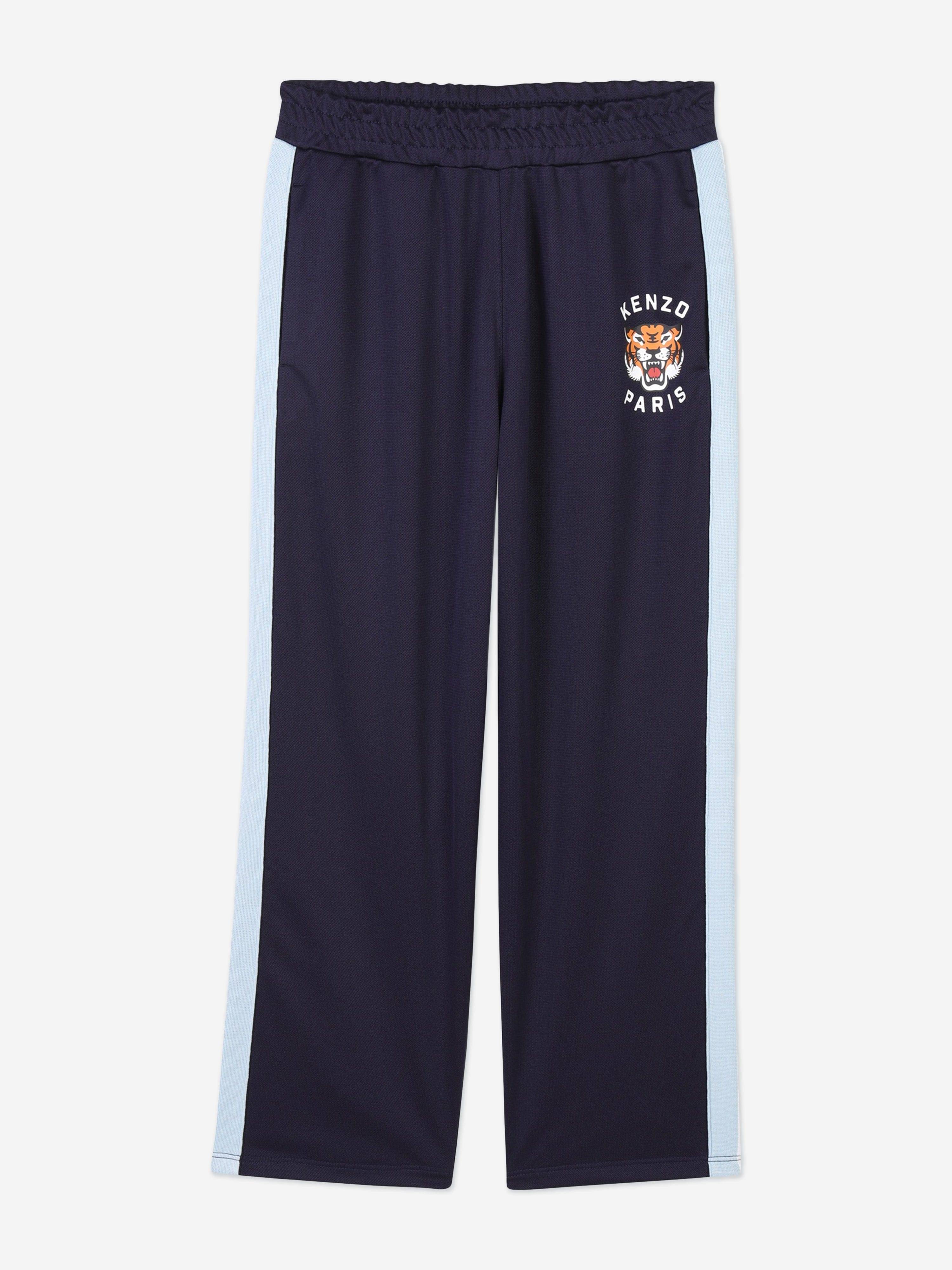 KENZO Kids Logo Track Pants in Navy - Navy / 12 Yrs (12 Yrs)