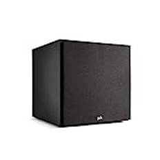 Polk Audio Monitor XT12, Aktiv subwoofer, kraftfull 30,5 cm (12 tums) baselement med klass AB-förstärkare på 100 w, baslåda (styck), svart