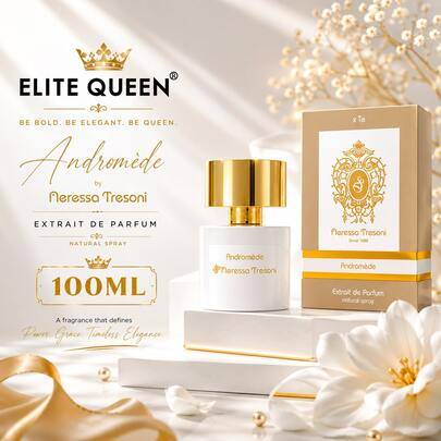 Lattafa Elite Queen Andromede Extrait De Parfum 100ML lyxig långvarig blommig muskparfym för kvinnor