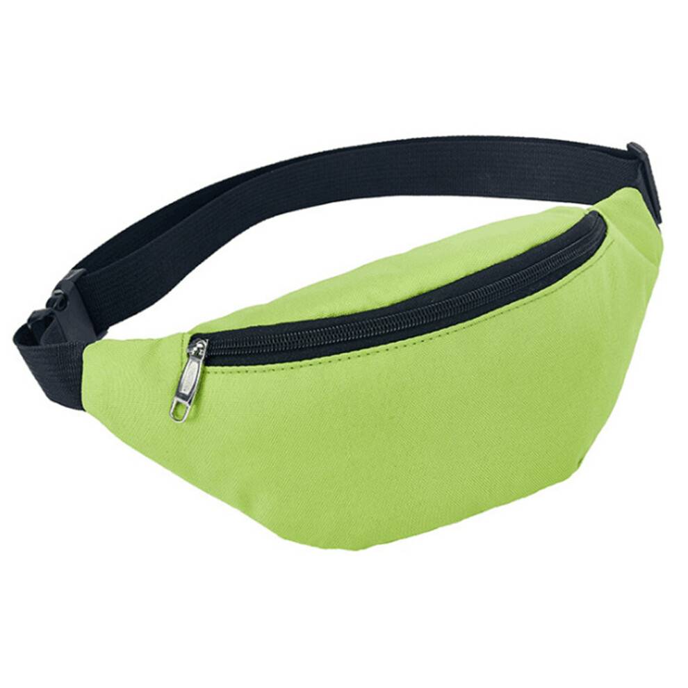 Retro Neon Bæltetaske, Justerbar Størrelse Vandafvisende Nylon Bæltetaske Til Mænd Og Kvinder, Perfekt Til Rejser, Udflugter, Cykling, Løb Og